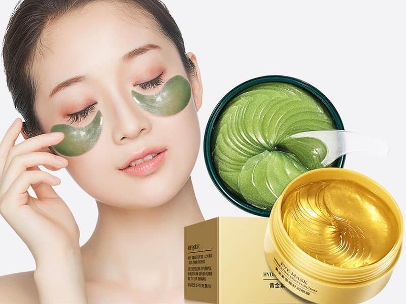 Hộp 60 Miếng Mặt Nạ Mắt Dạng Thạch Tảo Biển Collagen Skincare Nữ Hỗ Trợ Mờ Thâm Bọng Mắt- Cosmetics
