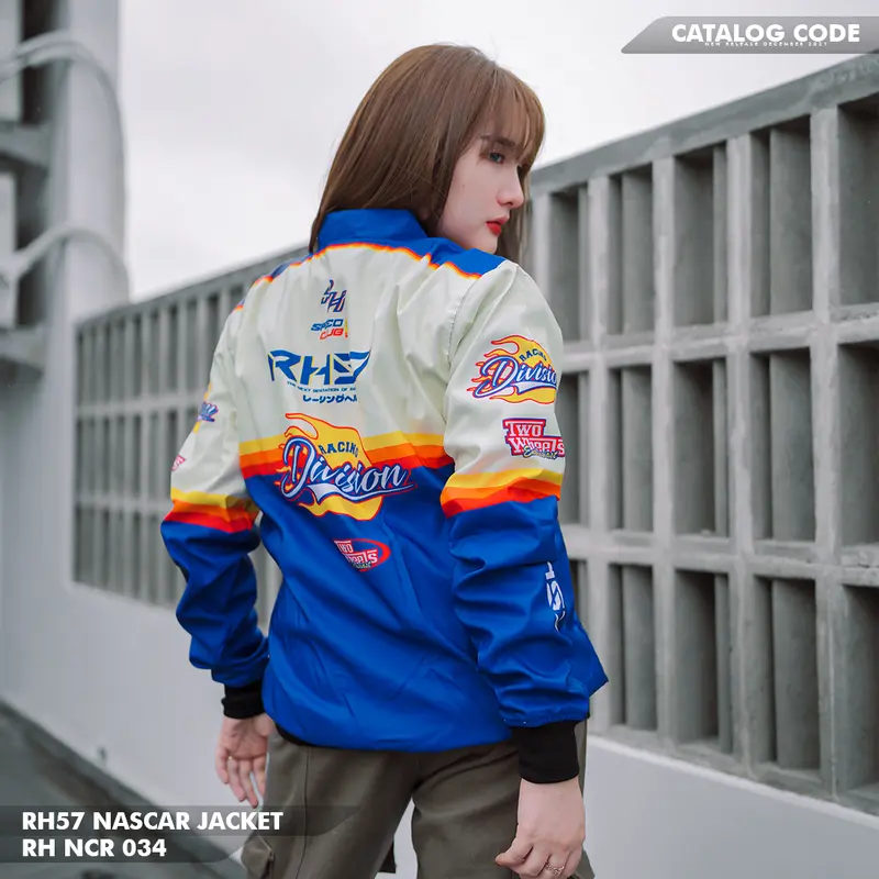 RH57 JACKET NASCAR NCR 034 | PARASUT GN Jaket Pria Wanita Original RH57 1