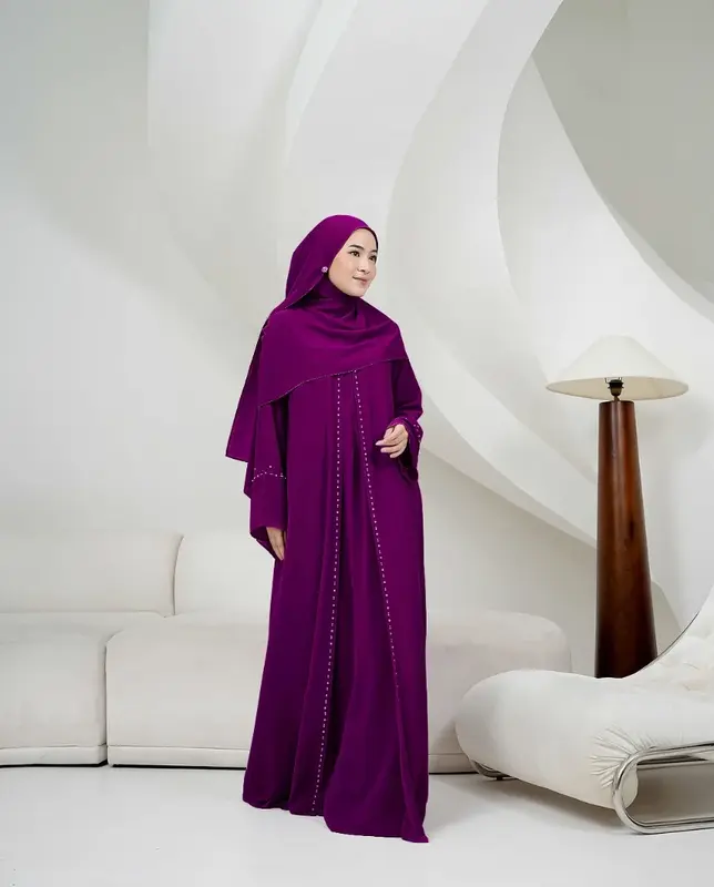 EF - KAMALIA ABAYA MATT CERUTY BABYDOLL /  ABAYA BUSUI FRIENDLY / GAMIS SYARI TREND LEBARAN / ABAYA TERBARU 2025 / ABAYA VIRAL / ABAYA ARABIAN TURKISH / ABAYA SIMPLE POLOS / ABAYA DAILY  / ABAYA JUMBO OVERSIZE / ABAYA SERAGAM PENGAJIAN / TANPA HIJAB!! 1