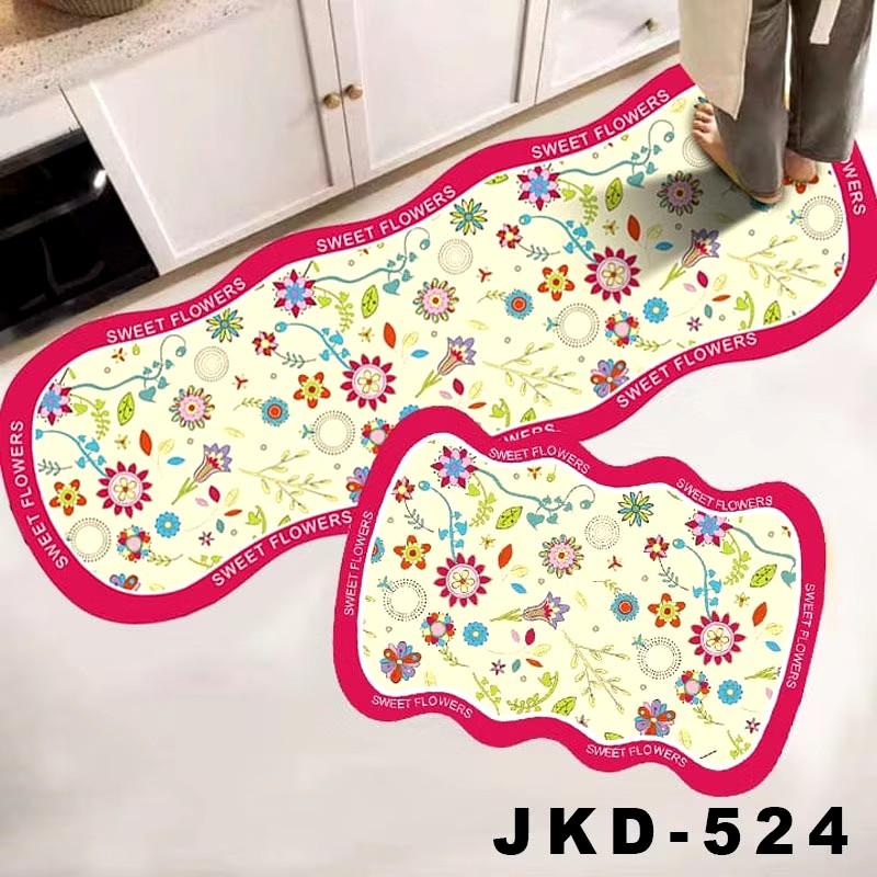 Product Introduction of Keset Dapur 2 in 1 Door Mat Trendy Keset Kaki Dapur Kamar Tebal Anti Slip rumbai 15