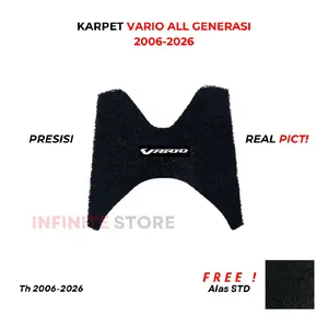 Karpet Vario New / Old 110, 125, 150, 160 | VARIO Bohlam, Kzr | Alas Pijakan Kaki
