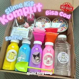 SLIME KIT KARAKTER SANRIO BY SLIME BING BING || SLIME KIT LUCU || SLIME KIT ANTI GAGAL