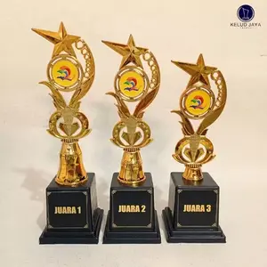 PIALA PLASTIK SET ISI 3|PIALA MURAH FIGUR BARU F8