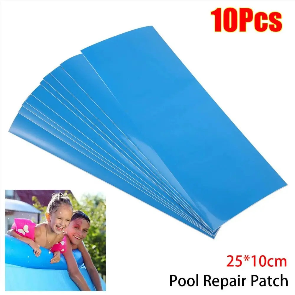Miếng Dán Phục Hồi Hồ Bơi Tự Dính, 10 Cái, Sửa Chữa Dưới Nước Mới, Miếng Dán Đa Chức Năng, Chất Liệu PVC, Thích Hợp Cho Bộ Dụng Cụ Phục Hồi Hồ Bơi, Bao Gồm Keo