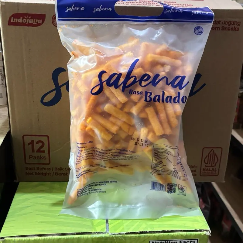 Sabena Rasa Balado ISI 135gr  - Snack HALAL