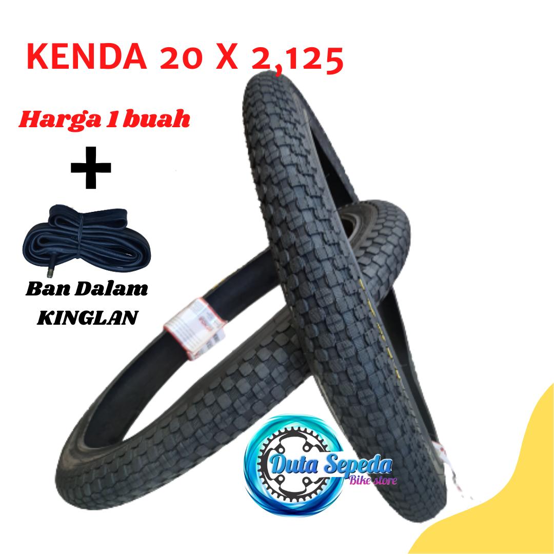 Ban luar dan luar dalam Sepeda BMX 20 x 2.125