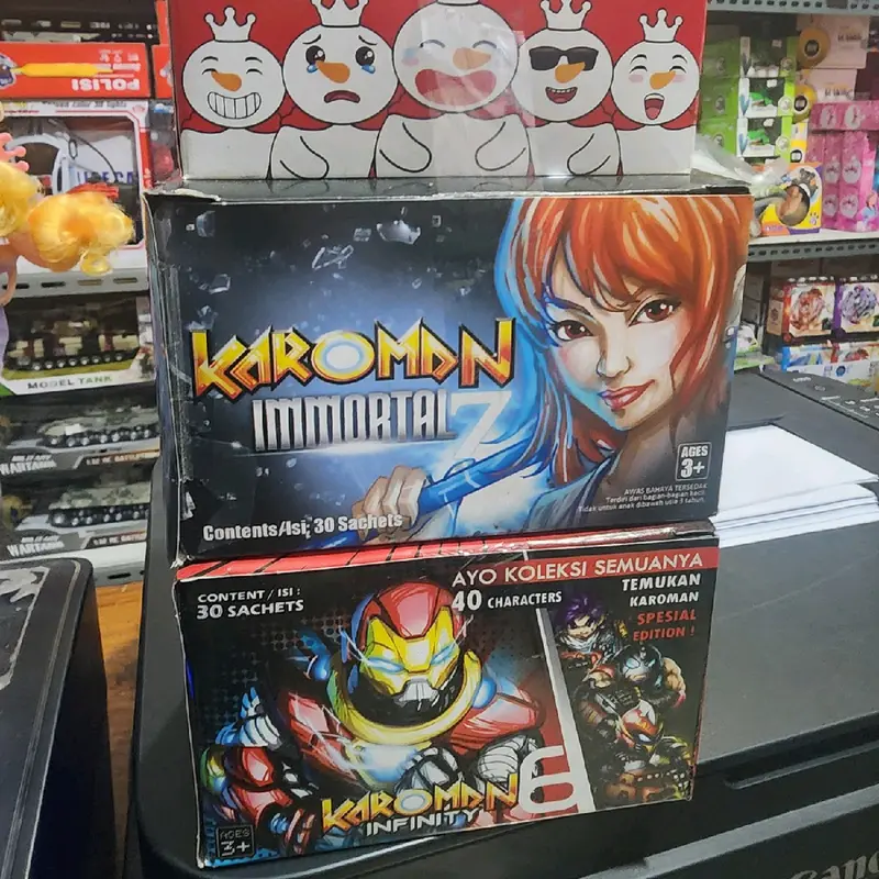 puzzle 3d Karoman infinity 6/ immortal 7 / Ultimate 8 Toys isi 30 pcs Games 1