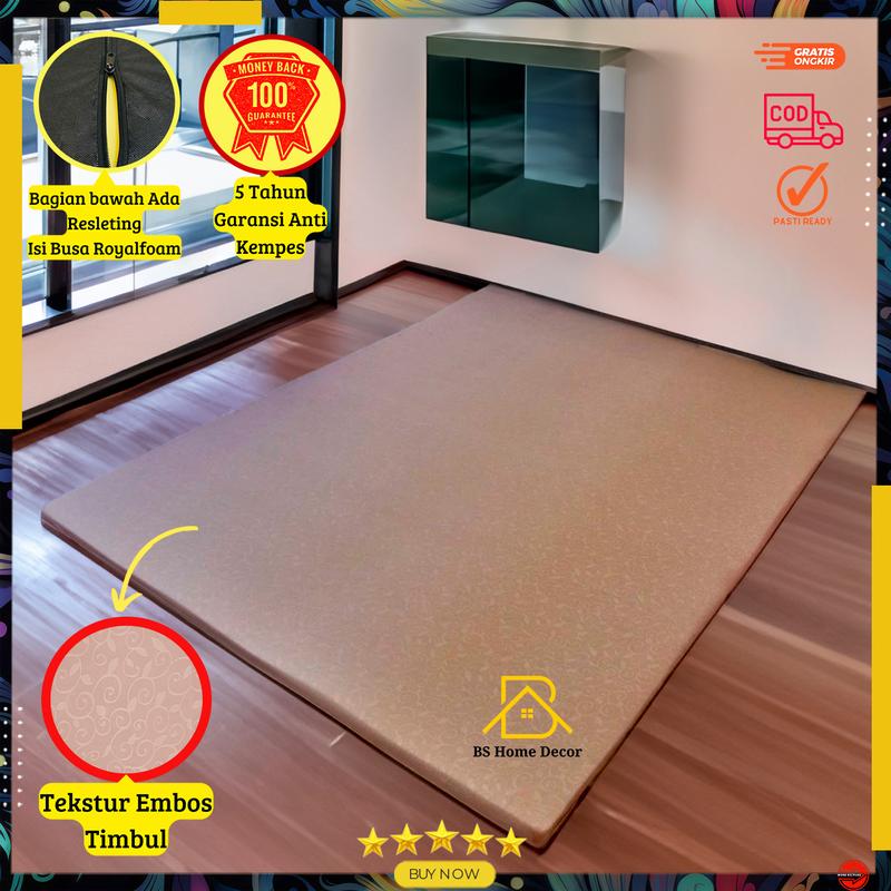 Kasur Busa lipat busa ROYALFOAM, Busa Tempat Tidur Panjang 200cm, Karpet import Furniture Ruangan 1