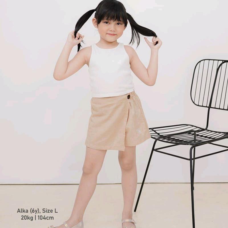 bella skort usia 3-4th / rok model celana anak 7