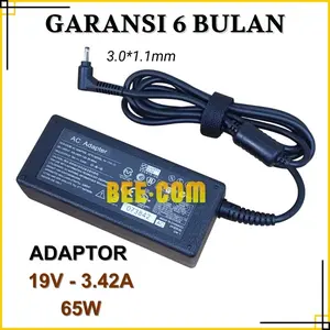 Charger Adaptor 19V - 3.42A 65W 3.0*1.1mm No embos - For Type Swift 3 SF314-57 SF314-51 SF314-55G SF314-55 -BEE