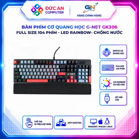 Bàn Phím Cơ Gaming G-Net GK306
