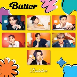 BTS BUTTER | DINBSTORE SKIN CARD / SKIN ATM (Stiker kartu ATM & E-Money)