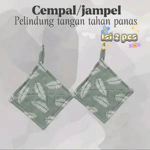 (2 PCS )CEMPAL JAHIT/Cempal Dapur Modern/Dakron&Katun AESTHETIC