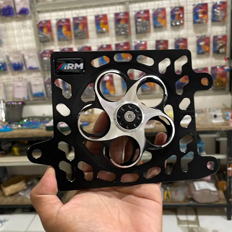 Cover radiator ARM full cnc pcx adv vario 125 / 150 / 160 nmax aerox pattern design cyber arumi motoparts engine motorcycle Probolt 0