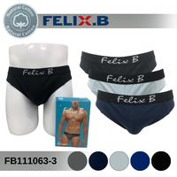 Gambar Felix.B Men's Underwear Celana Dalam Pria  Brief FB111063-31 Isi 3 Pcs - XXL dari FELIX.B Kota Administrasi Jakarta Barat 4 Tokopedia