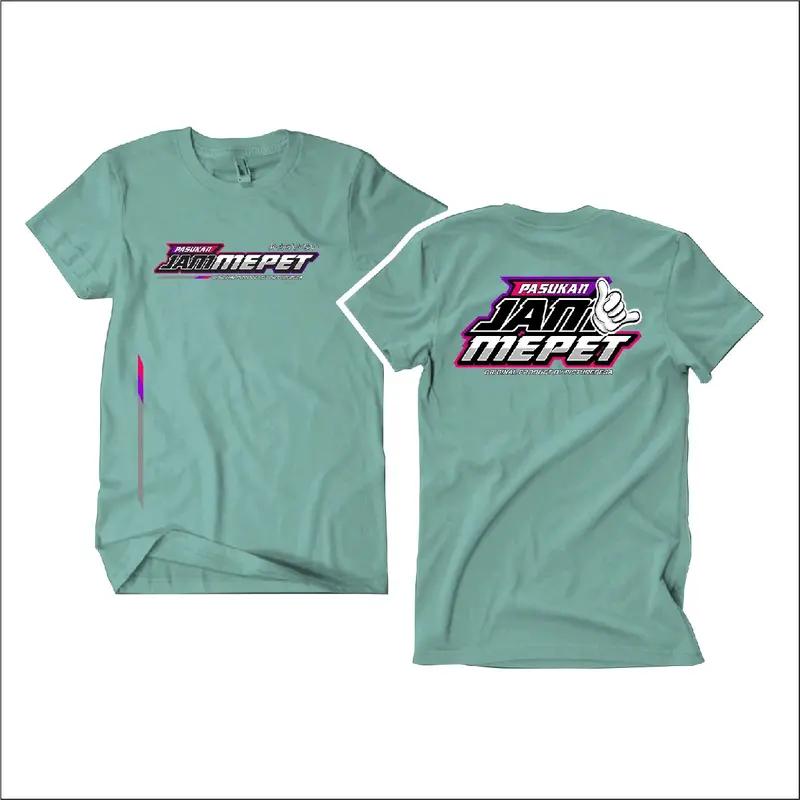 KAOS PASUKAN JAM MEPET FREE STIKER Katun Combed Distro kaos kata jawa 5