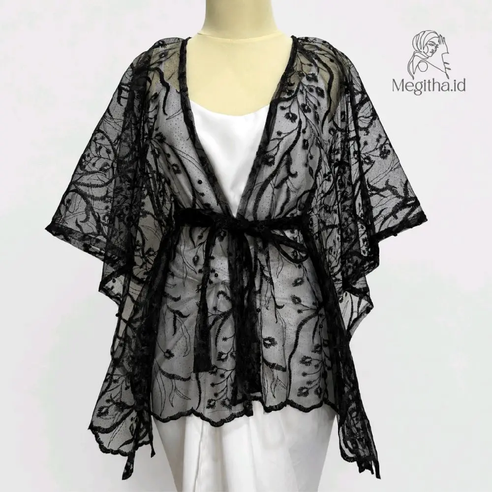 outer brukat tali | cardigan brukat tali | outer kebaya tali