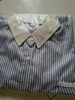 Product Review of Lulu blouse strip salur premium LD 110 120 130 140 kemeja crop jumbo from B**i P**o 1