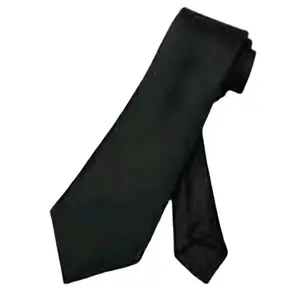 Dasi sekolah Polos Hitam SMA ready stock