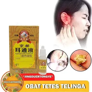 Obat Tetes Herbal Qween Telinga Ampuh Mengatasi Congek Bernanah Berair Gatal Dengung 100% Original Garansi Langsung Kirim