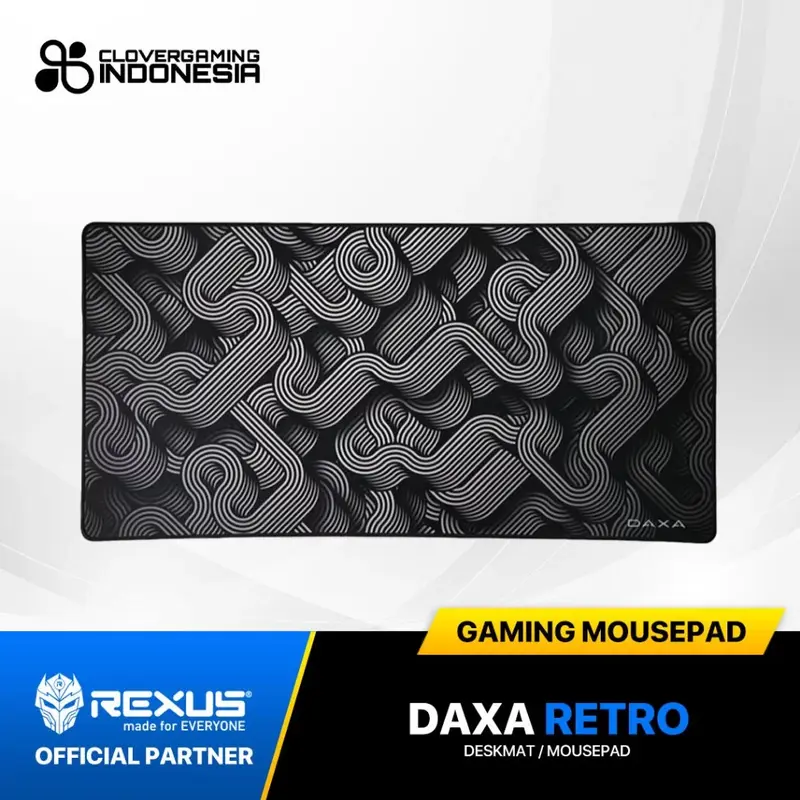 Rexus Daxa Retro Premium Gaming Mousepad Mouse Pad Mousemat Mouse Mat 0