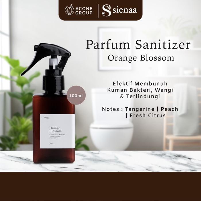Gambar SIENAA - Sanitizer De Perfume Pengharum dan Anti Bakteri Food Grade 100ml - Orange Blossom 100ml dari Acone Group Official Kota Salatiga Tokopedia