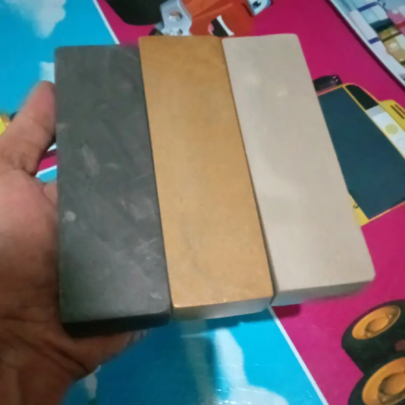 BATU asah asli alam isi 3 pcs grid 1000,6000,12000 4