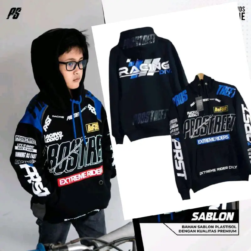 Sweater Hoodie Anak Oversize Jaket Anak Motif Oversize Fashion 1