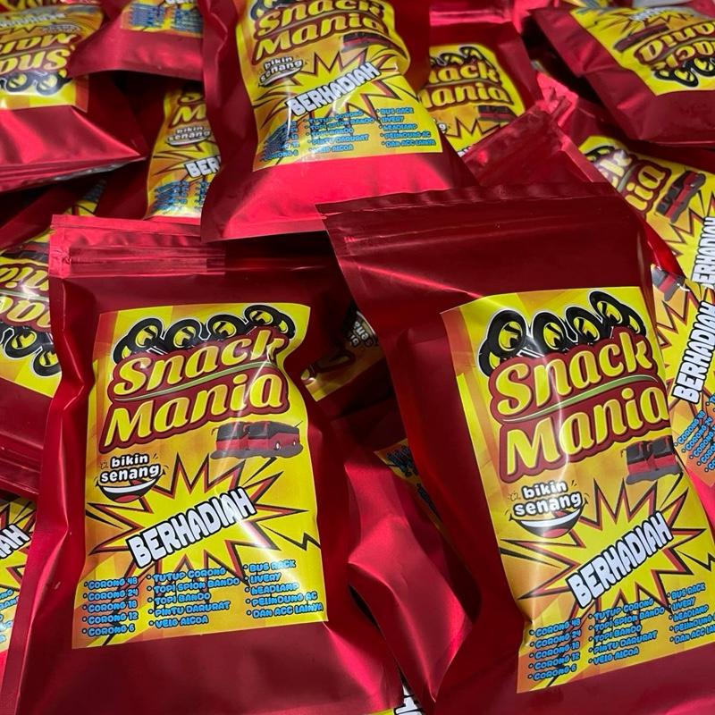 Snack Mania Berhadiah Langsung Aksesoris Miniatur Bus - Shop | Tokopedia