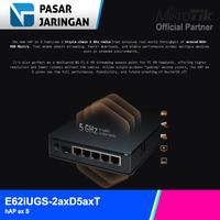 Jual MiKrotik E62iUGS-2axD5axT hAP ax S Wifi6 RouterOS v7 2.5G SFP Port ...