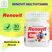 Gambar RENOVIT MULTIVITAMIN BOTOL 30 KAPLET 30 TABLET 30 TAB UNTUK KESEHATAN - Renovit dari Health and Wellness ID Kota Administrasi Jakarta Utara 1 Tokopedia