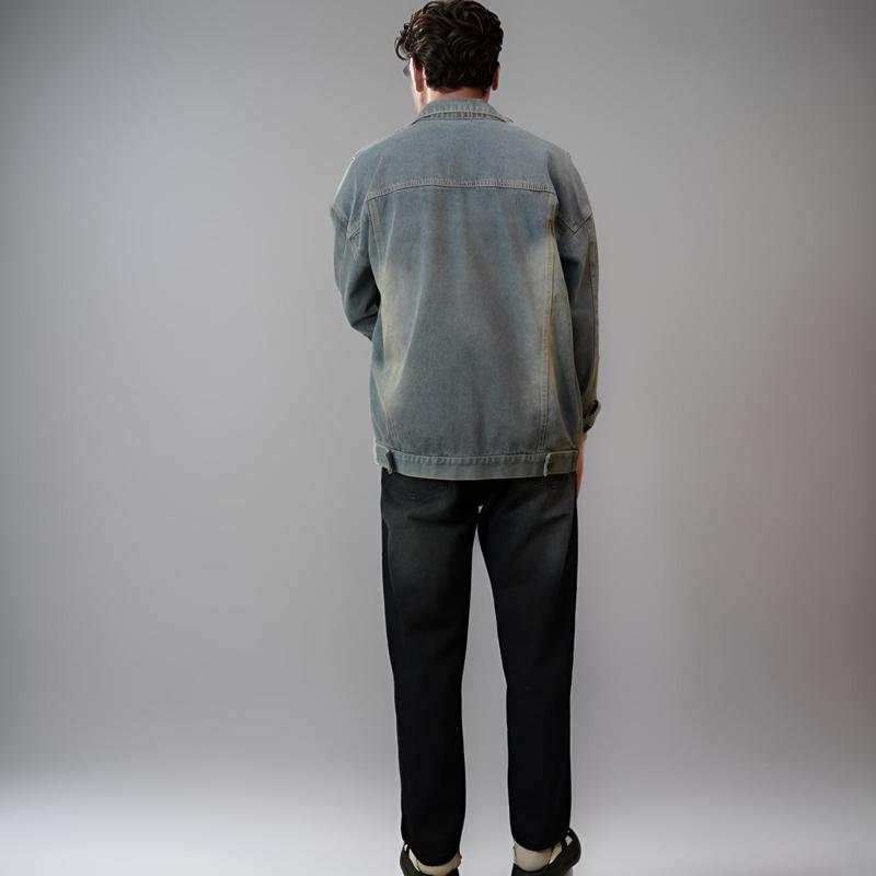 Product Introduction of Áo khoác jeans màu hè vừa vặn - Phong cách sang trọng ngầu 15