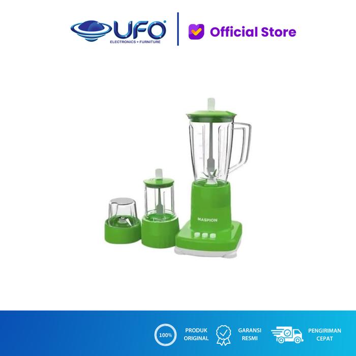 Gambar MASPION BLENDER 3 IN 1 - 1 LITER MT1273PL (PLASTIK) dari UFO ELEKTRONIKA JOGJA Kab. Sleman Tokopedia