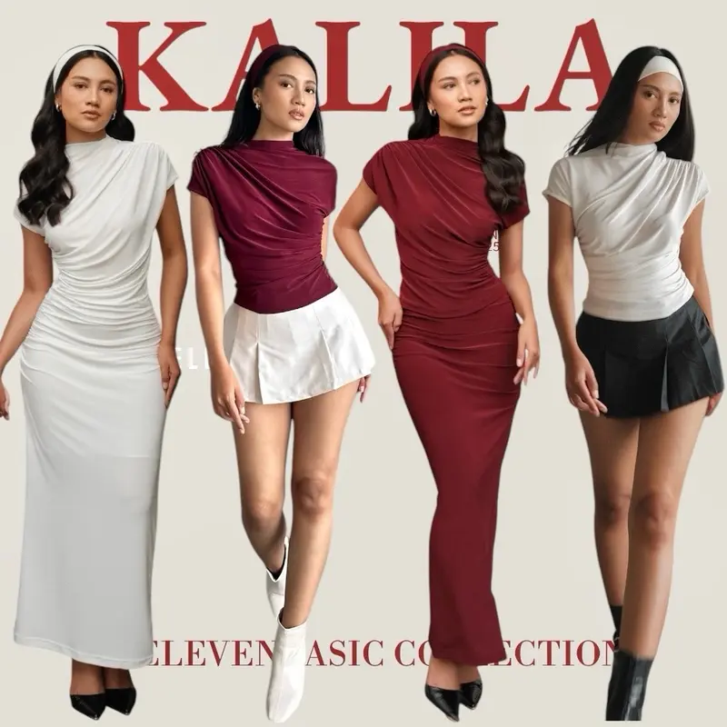 KALILA SET | ATASAN TOP WANITA | SETELAN WANITA ONE SET Simple Formal 0
