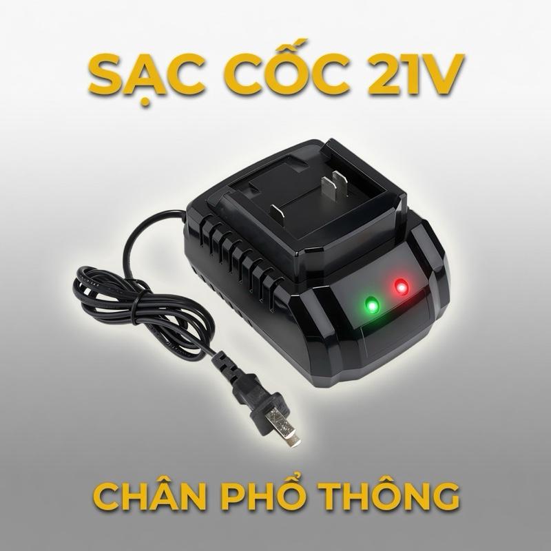 (Đọc kỹ pin 199v đừng mua)Sạc cốc 21v chân phổ thông dành cho máy khoan pin Pin máy khoan chân phổ thông M21 -4cm ( pin 199v lắp cho quạt thì đừng mua sạc bên shop)