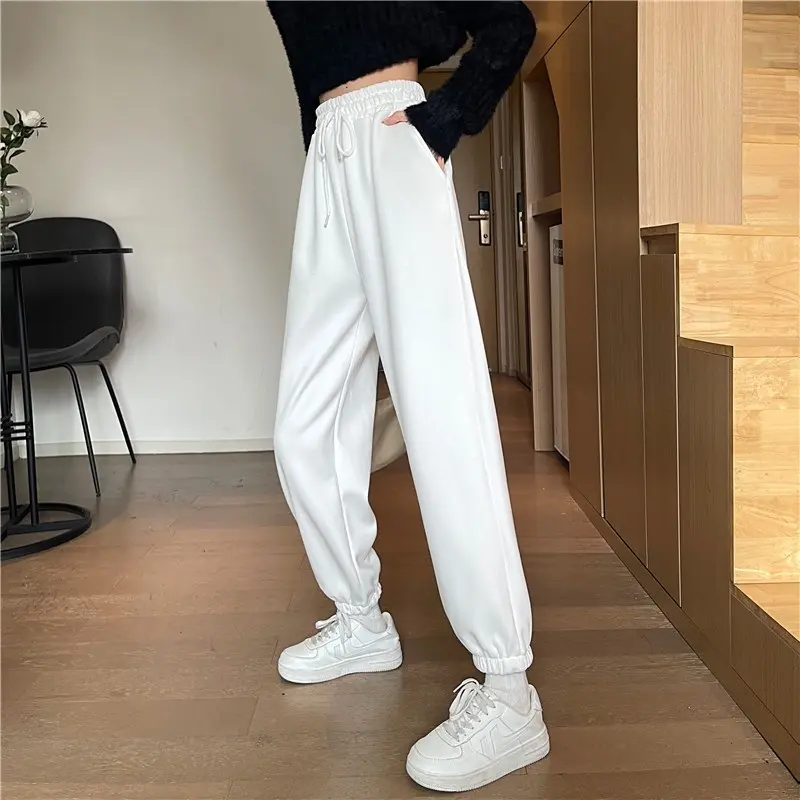 Celana Panjang Olahraga Wanita - Sweatpants Jogger Joger Pants Celana Training Sport Pants Jogging Gym Running 2