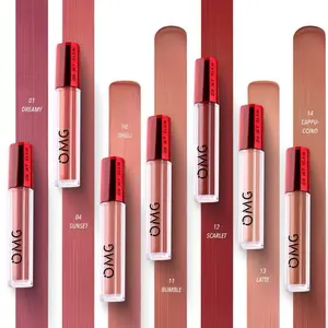 OMG OH MY GLAM Matte Kis Lip Cream 3.5gr | LIPSTIK MURAH OMG