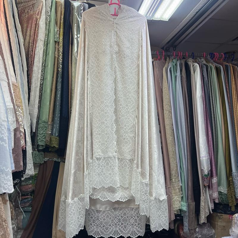 (SUTRA PREMIUM) MUKENA ALLEA SUTRA GLOSY SUPER CANTIK Mewah Nyaman 3
