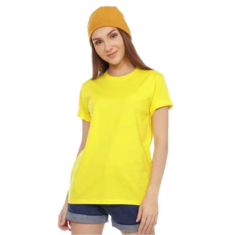 Product Introduction of kaos polos lengan pendek pria wanita warna kuning kenari bahan cotton combed 30s premium super nyaman Lembut 13