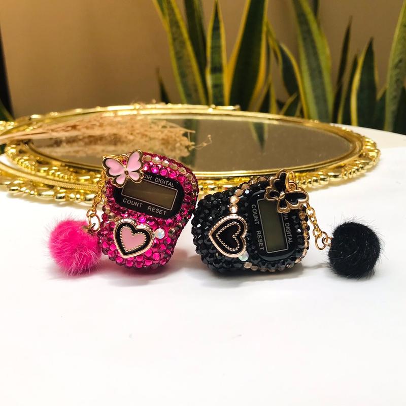 Tasbih LOVE pompom - non led 0