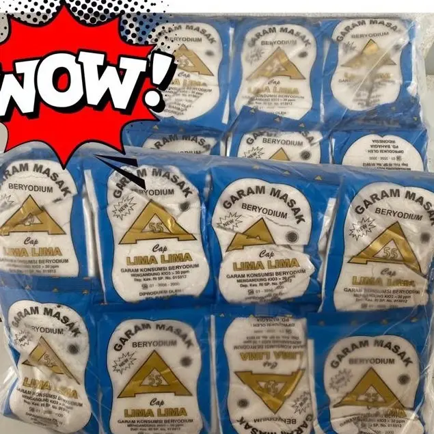 Wow !!promo garam isi 40 pcs/halal/cod Salt