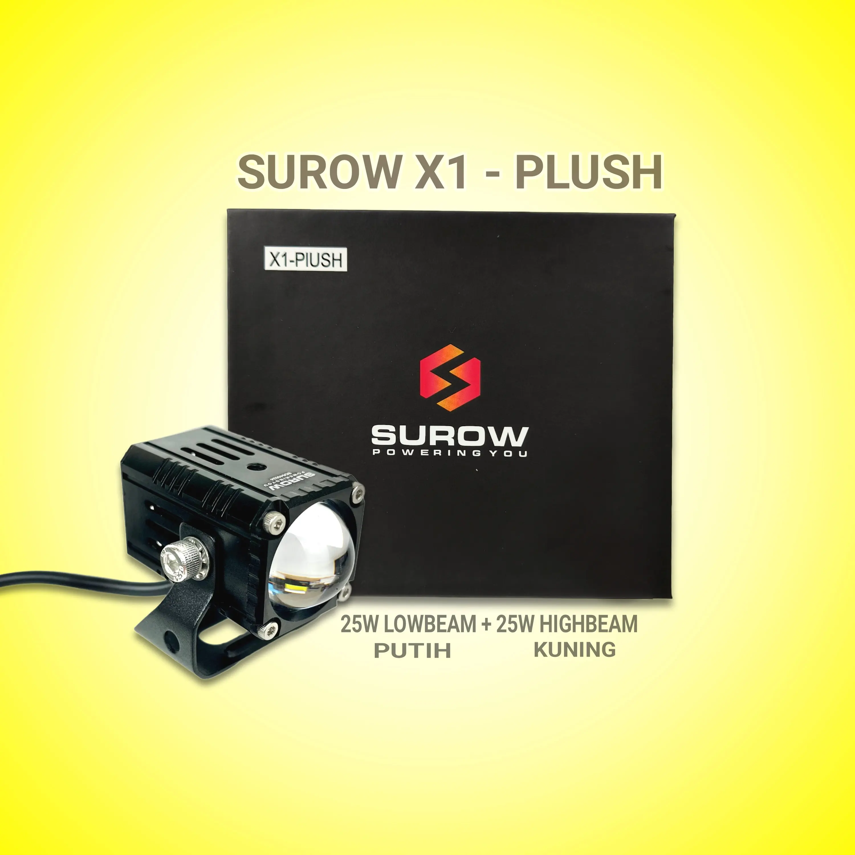 LAMPU SOROT TEMBAK LASER SENLO X SUROW X1 PLUSH