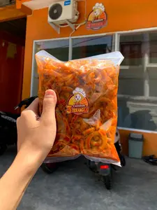 Makroni Cikruh Daun Jeruk Pedas Gurih 250gr Snacks Food Enak Asin Nikmat Unik Cemilan