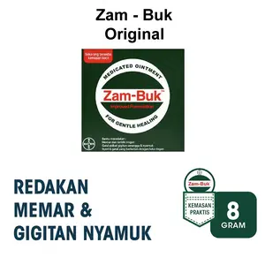 Zambuk 8gr Obat Memar Selep Gigitan nyamuk /ZAM-BUK MEDICATED OINTMENT 8GR