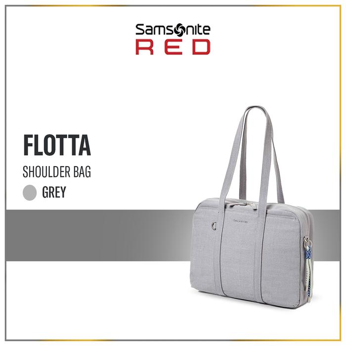 Gambar Samsonite Red Label Flotta Shoulder Bag V1 - Grey dari Samsonite Indonesia Kota Tangerang Tokopedia