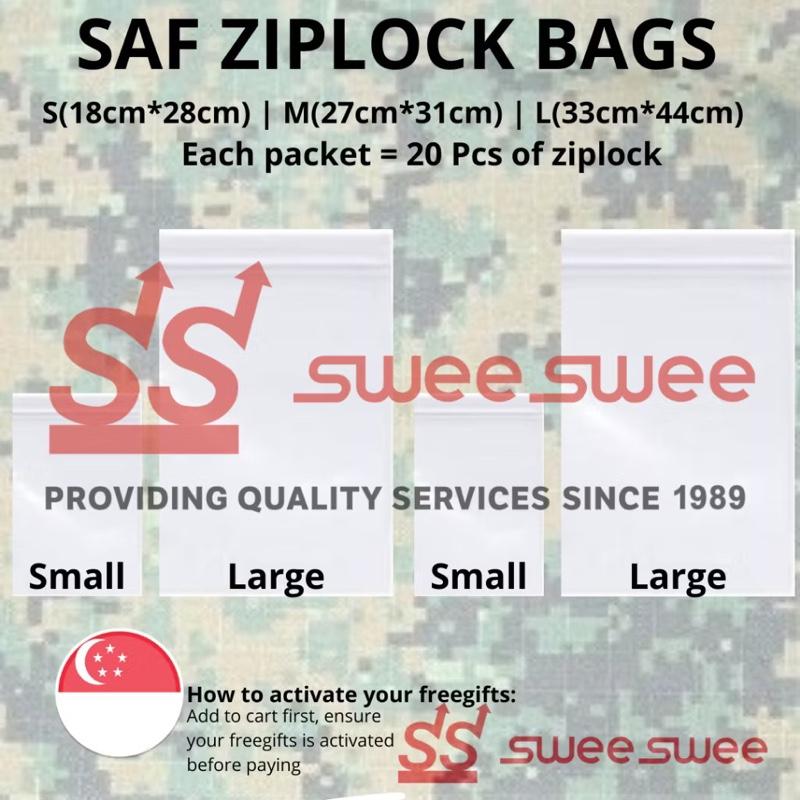 Product Introduction of CHEAPEST & READYSTOCK SAF ZIPLOCK BAGS FOR EASYSTORAGE Emart fieldcamp 18