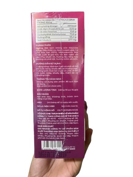 [Mẫu mới nhất] Cà phê mâm xôi đen Blackberry Coffee  vị lê gai chính hãng có tem  kiểm tra QR code,có logo in chìm trên vỏ hộp, Cafe 6