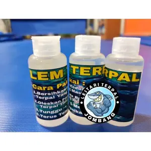 Lem Terpal Orchid Semi Karet 60ml - Bisa Menambal Terpal yang Bocor dan Ngembes