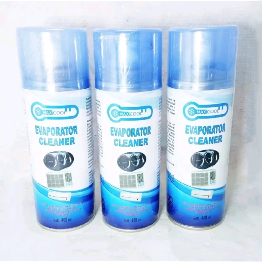 PAKET 3 BOTOL AC CLEANER PEMBERSIH AC MOBIL DAN AC RUMAH MAXCOOL ASLI ORIGINAL