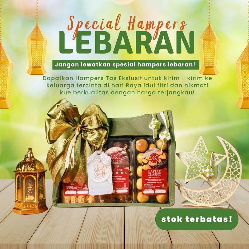 HAMPERS TAS EKSLUSIF KUE KERING ISI 3 TOPLES 350G NASTAR CLASSIC, ALMOND CHOCOCHIP & KASTENGEL BONUS HAND TAG KARTU UCAPAN 0